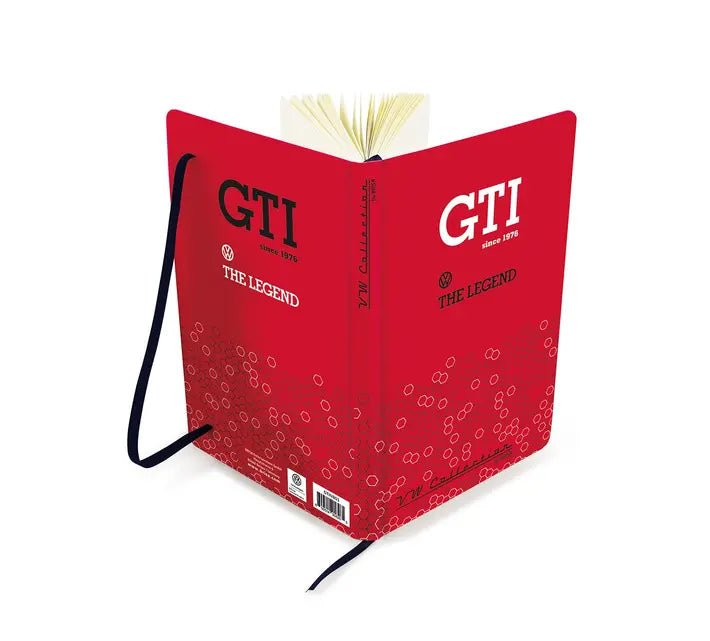 Agenda Volkswagen GTI – A5, 192 pagini, hardcover, design retro - CarFun.ro - Accesorii Originale