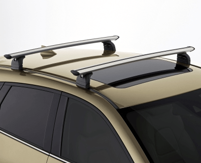 Barele transversale Mazda CX - 5 originale, sarcina maxima 45 kg - CarFun.ro - Accesorii Originale