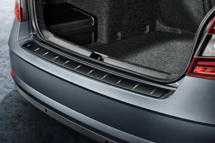 Bordura de Protectie Bara Spate Skoda Octavia III Combi (2013 - 2019), Negru Lucios - CarFun.ro - Accesorii Originale