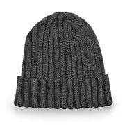 Caciula Volvo Beanie – neagra, material reciclat cu fir reflectorizant - CarFun.ro - Accesorii Originale