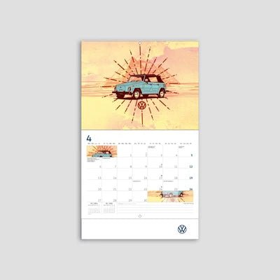 Calendar Volkswagen V 28x21 cm - CarFun.ro - Accesorii Originale