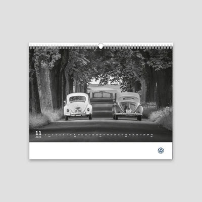 Calendar Volkswagen V spiral - bound 49.5x33 cm - CarFun.ro - Accesorii Originale