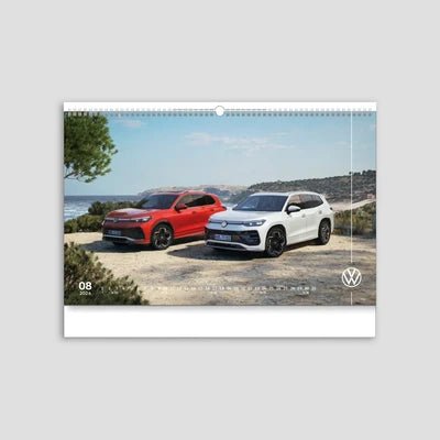 Calendar Volkswagen V spiral - bound 58x36 cm - CarFun.ro - Accesorii Originale