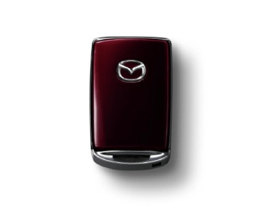 Capac cheie rosu artizanal Mazda CX - 80 original, set fata si spate - CarFun.ro - Accesorii Originale