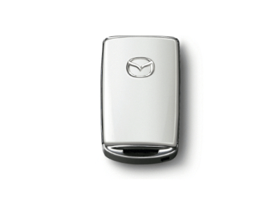 Capac cheie Snowflake White Mazda original, compatibil CX - 30, CX - 60 si CX - 5 - CarFun.ro - Accesorii Originale