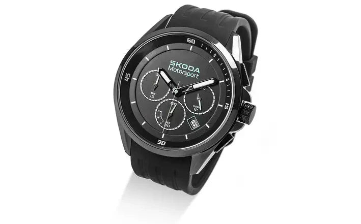 Ceas Skoda motorsport solar cu mecanism SEIKO EPSON VR42 - CarFun.ro - Accesorii Originale