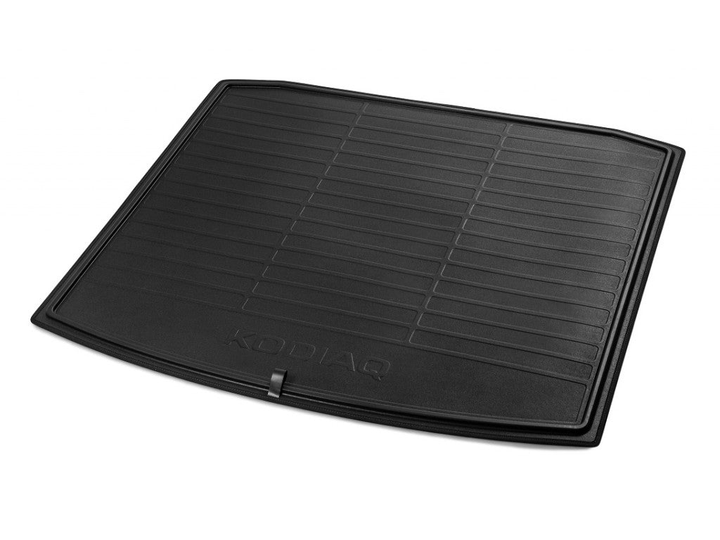 Covoras cauciuc portbagaj Skoda Kodiaq 5 locuri NS6 NS7 2017 - 2024 - CarFun.ro - Accesorii Originale