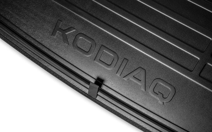 Covoras reversibil portbagaj Skoda Kodiaq PS7 – textil si plastic - CarFun.ro - Accesorii Originale