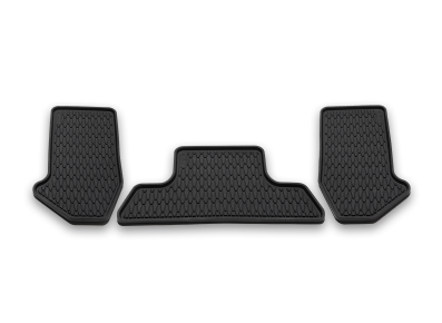 Covorase cauciuc Mazda CX - 80 originale, al treilea rand 6 locuri cu consola - CarFun.ro - Accesorii Originale