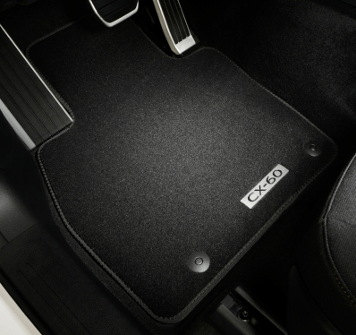 Covorase Luxury Style Mazda CX - 60 originale, velur premium cu logo CX - 60 - CarFun.ro - Accesorii Originale