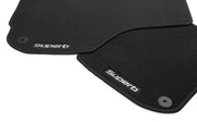 Covorase textile Skoda Superb II (2008–2014) – Standard, set 4 bucati, negre cu logo - CarFun.ro - Accesorii Originale