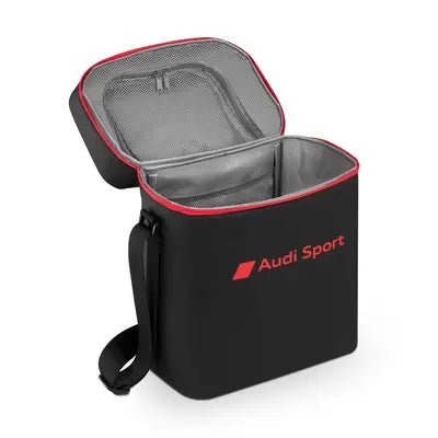 Geanta termoizolanta Audi Sport – Negru/Rosu, 28x34x17 cm - CarFun.ro - Accesorii Originale