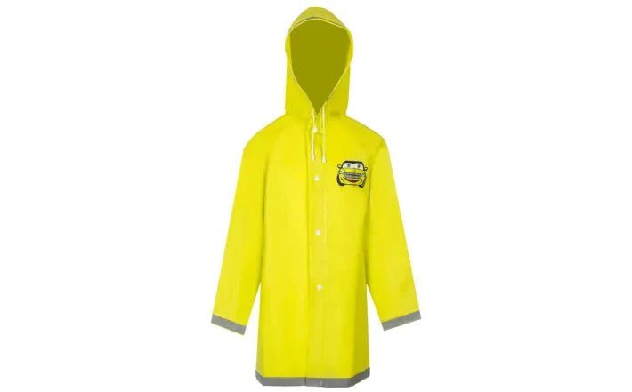 Jacheta de ploaie pentru copii Škoda, galbena, cu detalii reflectorizante - CarFun.ro - Accesorii Originale