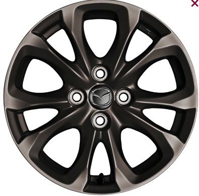 Janta aliaj 15 inch Mazda 2 originala design 153 argintiu - CarFun.ro - Accesorii Originale
