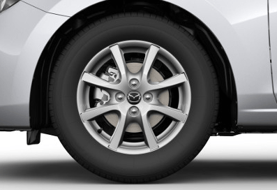 Janta aliaj 15 inch Mazda 2 originala design 65A antracit mistral - CarFun.ro - Accesorii Originale