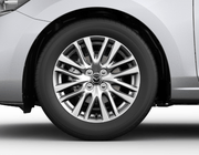 Janta aliaj 16 inch Mazda 2 originala design 166 argintiu - CarFun.ro - Accesorii Originale