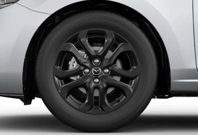 Janta aliaj 16 inch Mazda 2 originala design 166 negru metalic - CarFun.ro - Accesorii Originale