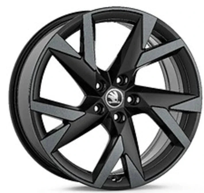 Janta aliaj 19" Škoda Aniara, negru metalizat si antracit, pentru anvelope 235/40 R19 - CarFun.ro - Accesorii Originale