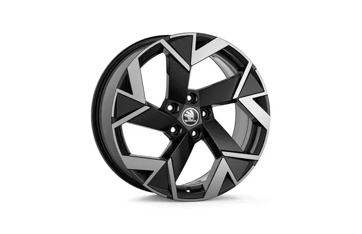 Janta aliaj Skoda Trisuli 18 inch negru metalic – compatibila Superb IV 2024