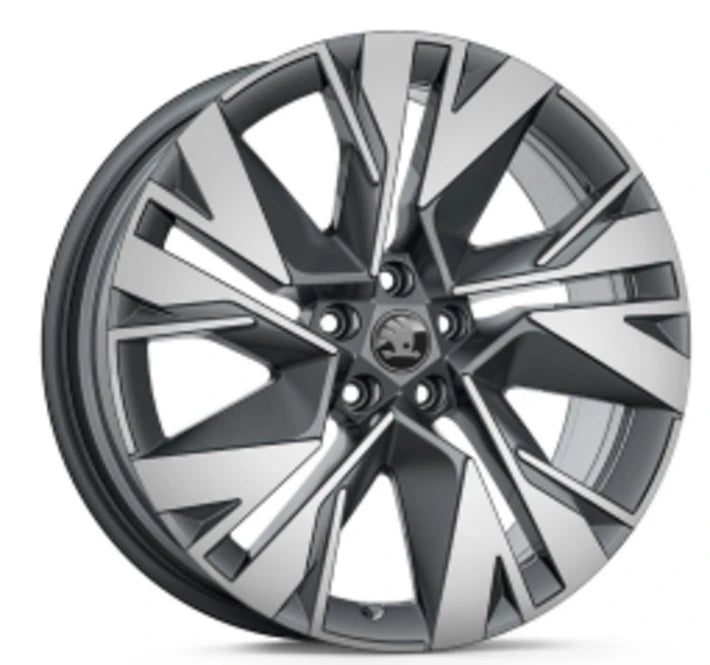 Janta aluminiu originala Skoda Remo 20 inch – antracit metalizat lucios 9Jx20 ET42 - CarFun.ro - Accesorii Originale