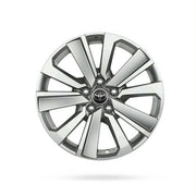Janta din Aliaj Originala Toyota Yaris Cross, 18 inch, 10 spite, Silver - CarFun.ro - Accesorii Originale