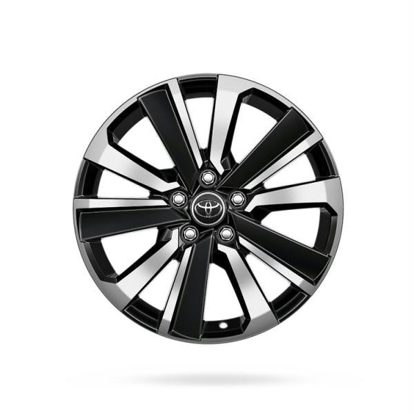 Janta din Aliaj Originala Toyota Yaris Cross, 18 inch, Black - CarFun.ro - Accesorii Originale
