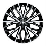 Janta din Aliaj Originala Toyota Yaris Cross sau C - HR, 18 inch, Black Machined - CarFun.ro - Accesorii Originale