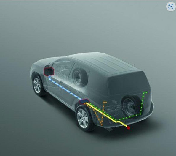 Kit electric 13 pini pentru carlige remorcare Toyota Hilux - CarFun.ro - Accesorii Originale