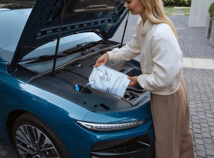 Lichid parbriz iarna Audi Fertigmix 3L cu antigel si parfum citrice - CarFun.ro - Accesorii Originale