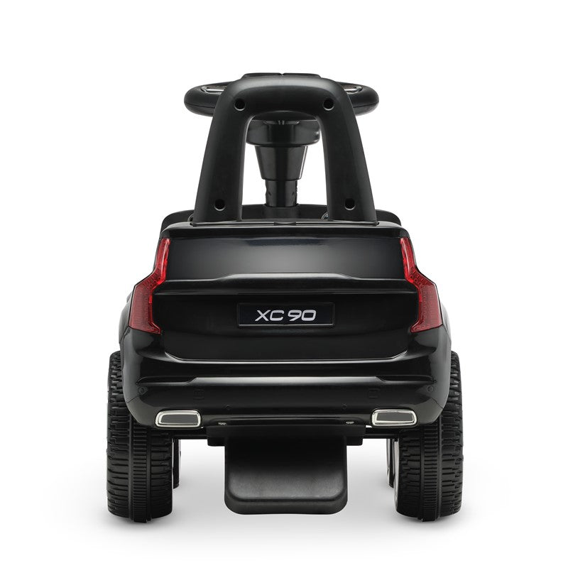 Masinuta copii Volvo XC90 Foot to Floor – alb/negru, cu claxon si muzica - CarFun.ro - Accesorii Originale