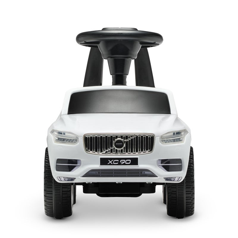 Masinuta copii Volvo XC90 Foot to Floor – alb/negru, cu claxon si muzica - CarFun.ro - Accesorii Originale