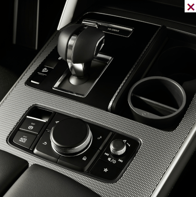 Organizator suport pahare Mazda CX - 60 original, cu orificiu pentru cablu - CarFun.ro - Accesorii Originale