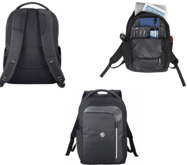 Rucsac laptop MG 15.6" negru - CarFun.ro - Accesorii Originale