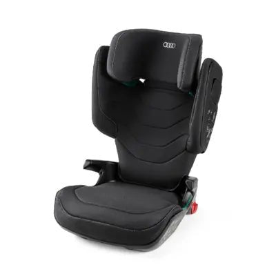 Scaun auto copii Audi Juniorsitz i - Size 100–150 cm negru cu Isofix si spatar detasabil - CarFun.ro - Accesorii Originale