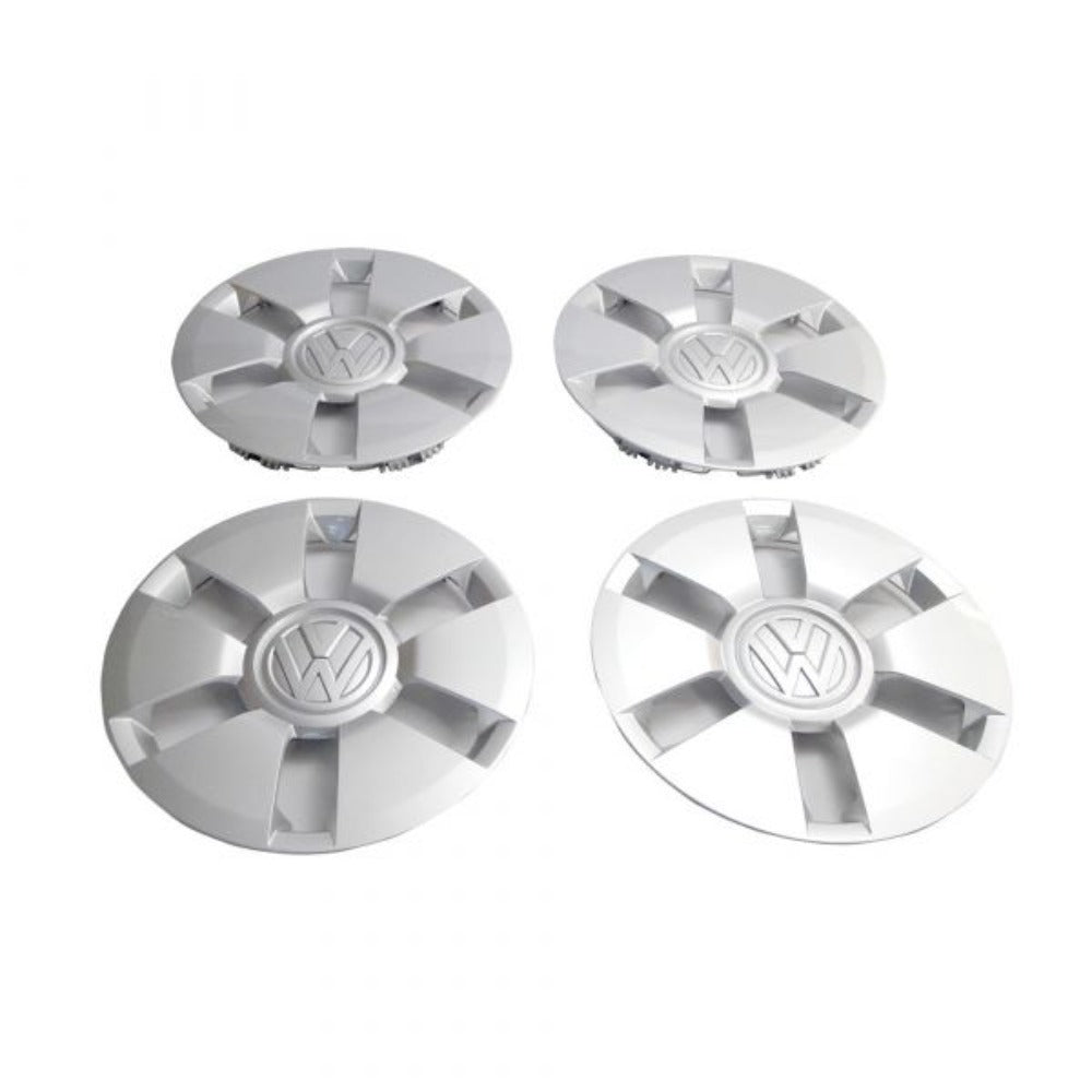 Set 4 capace roti decorativ original Volkswagen pentru janta de otel R14, UP - Volkswagen Shop