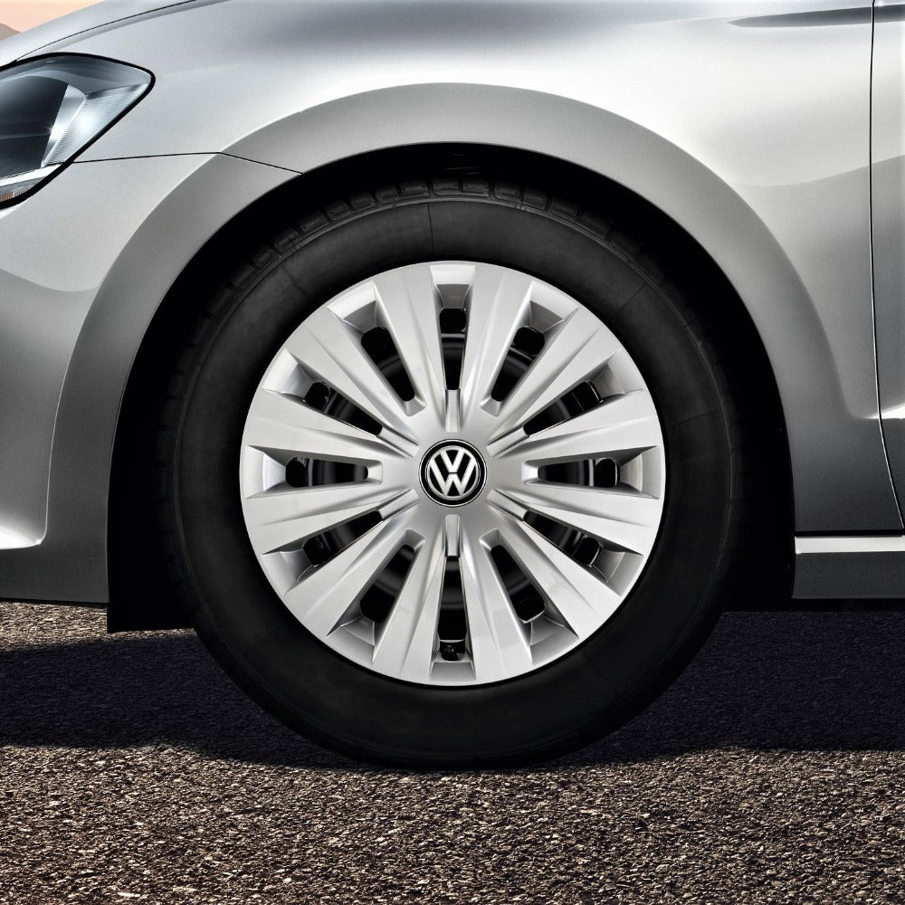 Set capace roti originale Volkswagen, janta otel R15, cod OE 5G0071455 - Volkswagen Shop