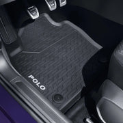 Set covorase cauciuc originale VW Polo VII 2017-2021, 4 piese fata spate, premium - Volkswagen Shop