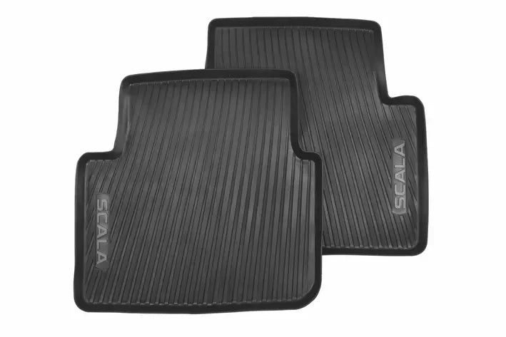 Set covorase cauciuc spate Skoda Scala – Originale Allseason - CarFun.ro - Accesorii Originale