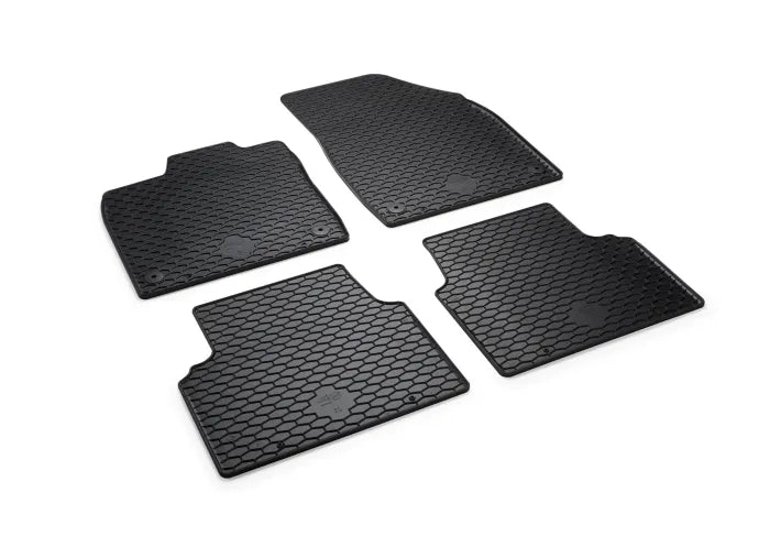 Set covorase de cauciuc Volkswagen Original - fata si spate, 4 bucati, negru - Volkswagen Shop