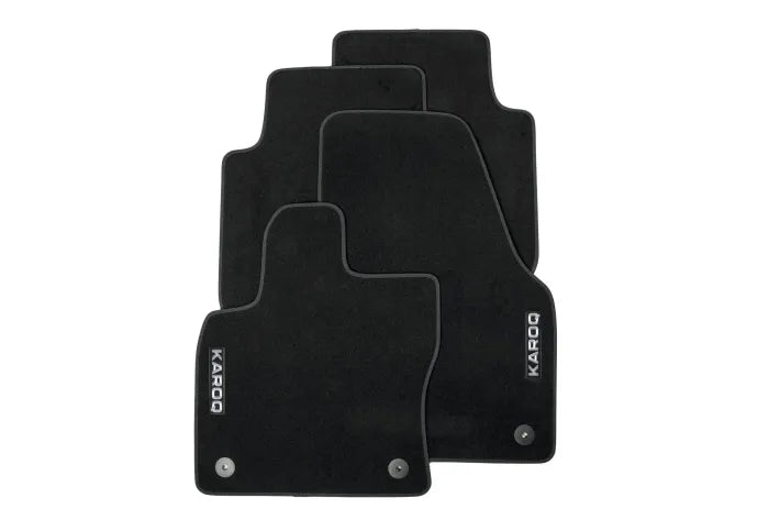 Set covorase textile Skoda Karoq – fata si spate, fixare sigura - CarFun.ro - Accesorii Originale