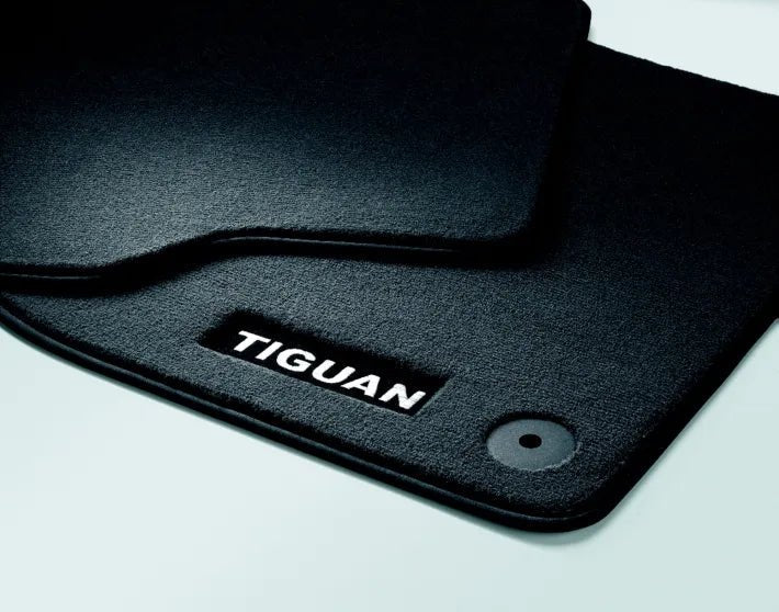 Set covorase textile Volkswagen Original - fata, pentru Tiguan (2008 - 2011), negru - Volkswagen Shop