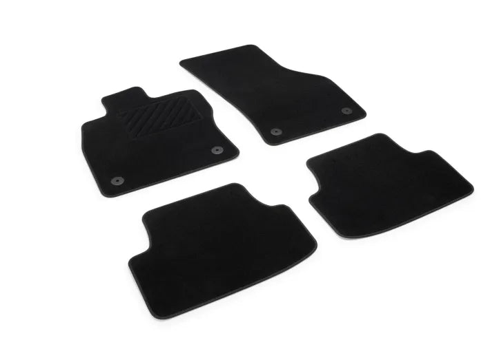 Set covorase textile Volkswagen Original "Plus" - fata si spate, pentru Golf 8 Variant, negru satinat - Volkswagen Shop