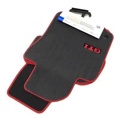 Set covorase textile Volkswagen Original - premium, cu branding Golf GTI, 4 bucati - Volkswagen Shop