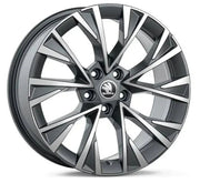 Set Roti de Iarna Skoda Dofida 18" cu Anvelope 235/45 R18 Bridgestone Blizzak LM005, pentru Superb IV si Superb IV Combi - CarFun.ro - Accesorii Originale