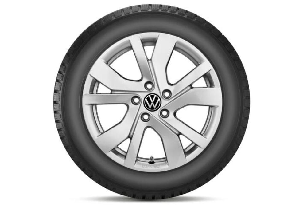 Set roti iarna 17'' originale VW Tiguan 3 CT1, janta aliaj Rockingham si anvelope 215/65R17 99H Semperit SPEED - GRIP 5 - Volkswagen Shop