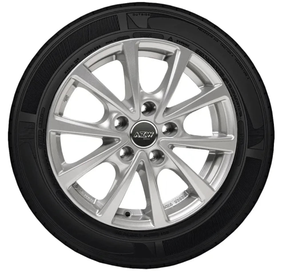 Set roti iarna 17'' VW Tiguan 2 3 2017+, janta aliaj AZW si anvelope 215/65R17 99H Continental WinterContact TS870P - Volkswagen Shop