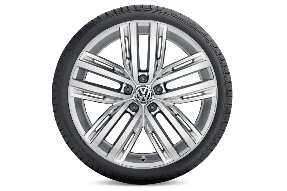 Set roti iarna 19'' originale VW Tiguan AD1 2017 - 2024, janta aliaj Auckland si anvelope Continental 235/50R19 103V XL Conti WinterContact TS870P - Volkswagen Shop