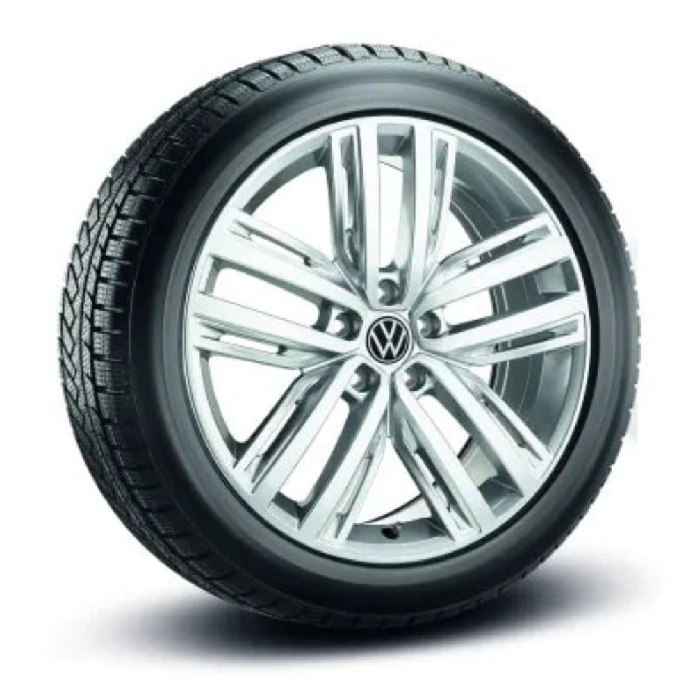 Set roti iarna 19'' originale VW Tiguan AD1 2017 - 2024, janta aliaj Auckland si anvelope Continental 235/50R19 103V XL Conti WinterContact TS870P - Volkswagen Shop