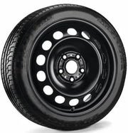 Set Roti Iarna cu Jante din Otel 16 inch si Anvelope 195/60 R16 89H Bridgestone Blizzak LM005, Compatibil cu Skoda Kamiq si Scala - CarFun.ro - Accesorii Originale
