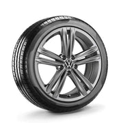 Set roti iarna originale Volkswagen Touareg – jante aliaj Sebring 19” + anvelope 255/55 R19 Conti TS870P - CarFun.ro - Accesorii Originale